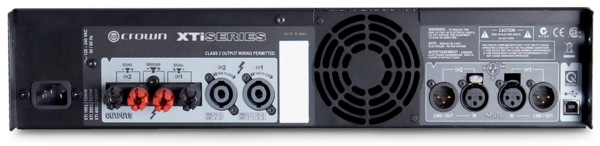 XTI4002 2CH POWER AMPLIFIER 2X 1200W @ 4OHM, 650W @ 8OHM,1600W @ 2OHM / WITH DSP AND HIQNET CONTROL